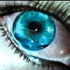 oeil bleu